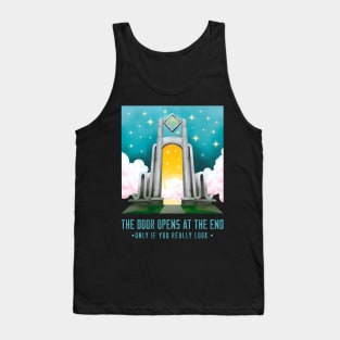 The Doors Opens at the End - Only if you Really Look - Psychedelic, Urban Style Tank Top